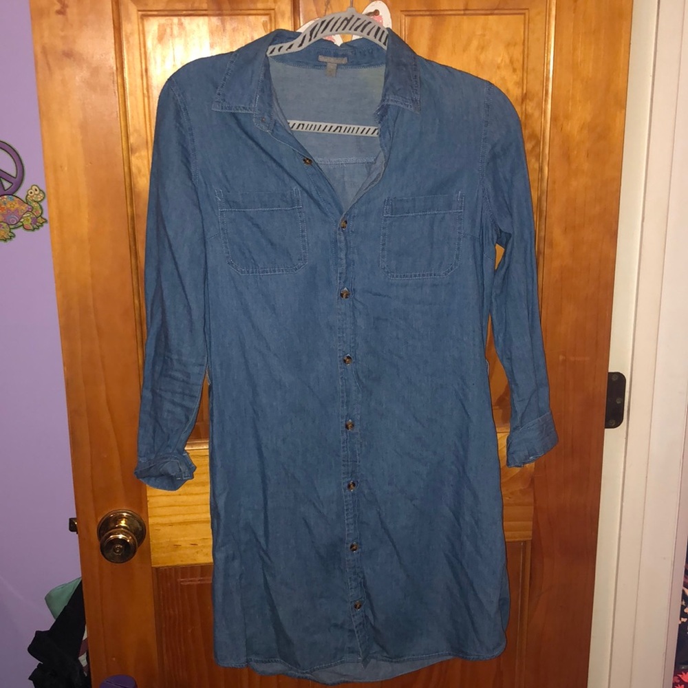 Chambray Dress
